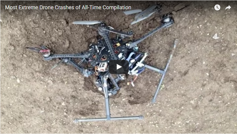 Most Extreme Drone Crashes